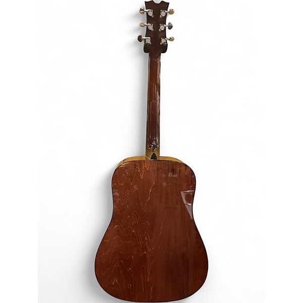 Used Dean ak48 NATURAL Acoustic Guitar