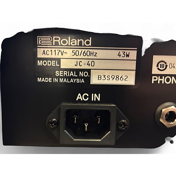 Used Roland JAZZ CHORUS-40 Guitar Combo Amp