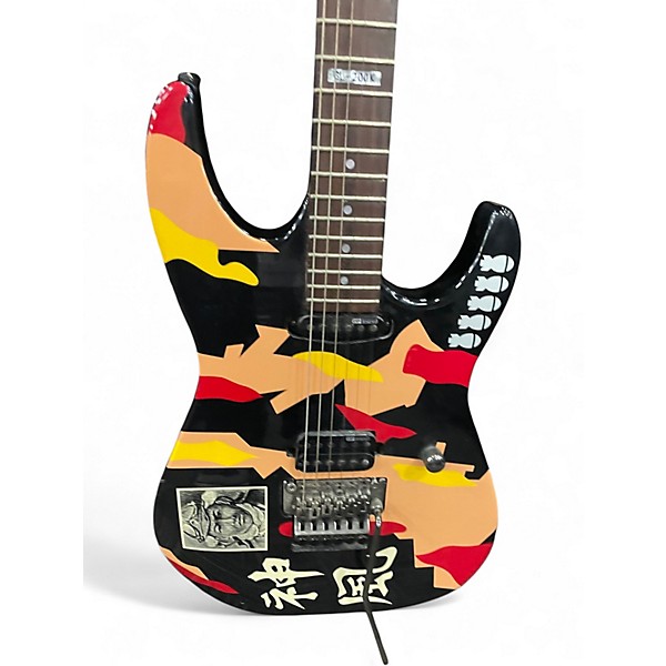 Used ESP LTD GL200K George Lynch Kamikaze 1 Solid Body Electric Guitar
