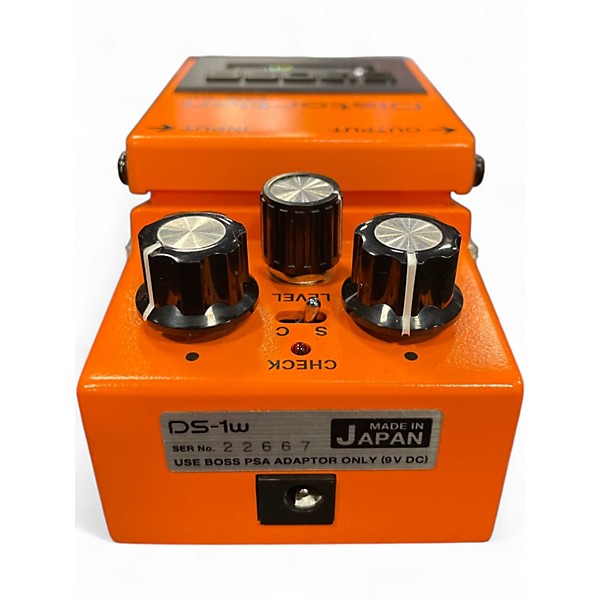 Used BOSS DS1W Effect Pedal