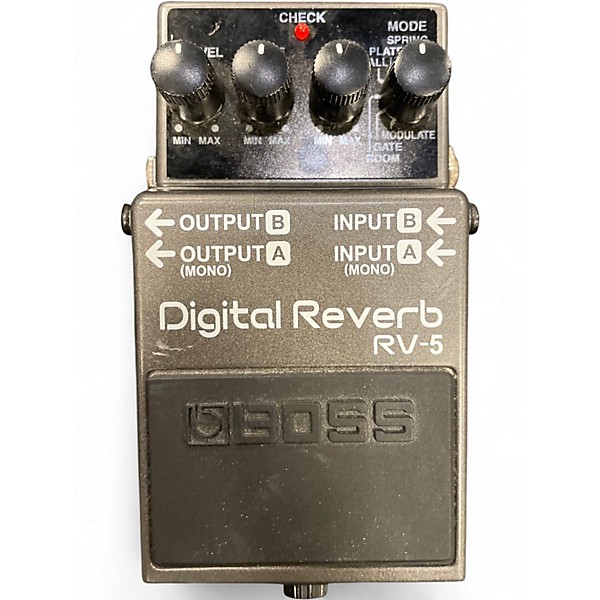 Used BOSS RV5 Digital Reverb Effect Pedal