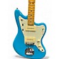 Used Fender American Professional II Jazzmaster Miami Blue Solid Body Electric Guitar
