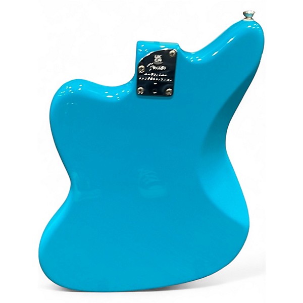 Used Fender American Professional II Jazzmaster Miami Blue Solid Body Electric Guitar