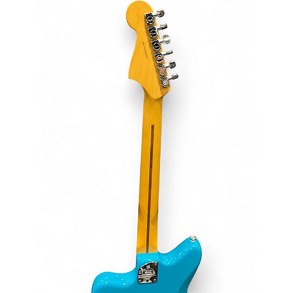 Used Fender American Professional II Jazzmaster Miami Blue Solid Body Electric Guitar