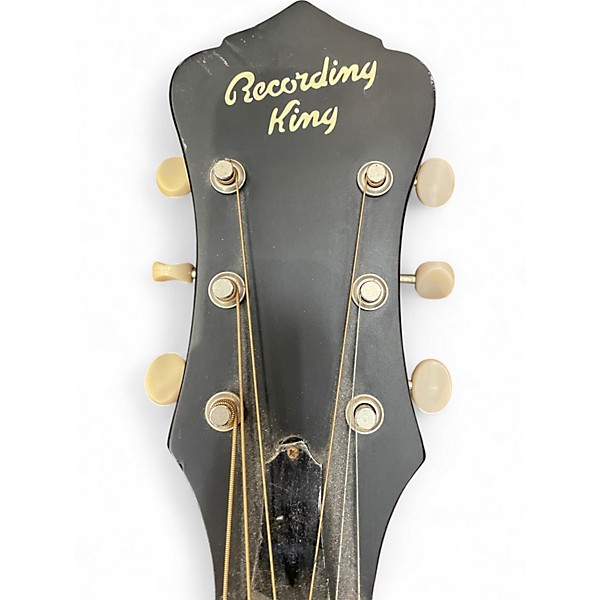 Used Recording King ROH-05 Dirty Thirties Vintage Sunburst Acoustic Guitar