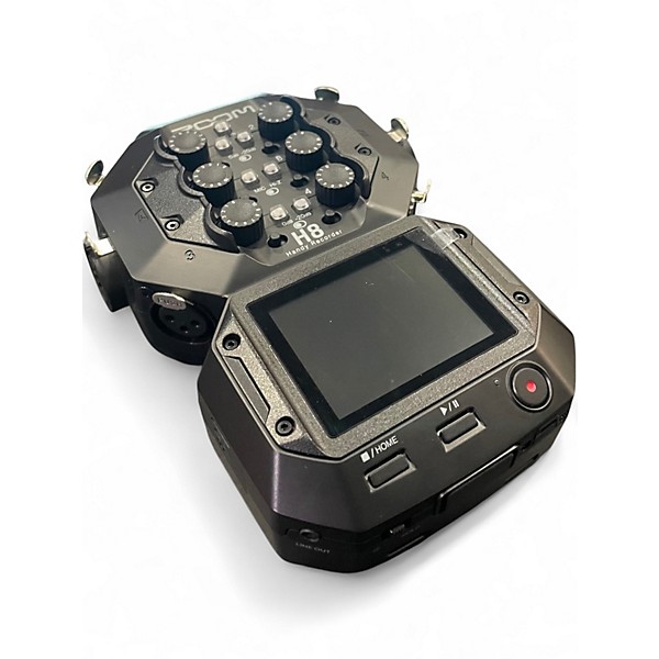 Used Zoom H8 Handy Recorder Bundle with SSH-6 Shotgun Mic Capsule MultiTrack Recorder