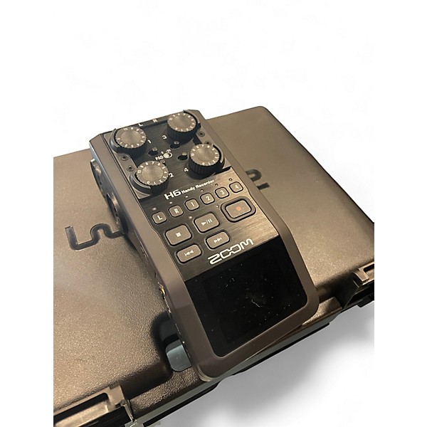 Used Zoom H6 Handy Recorder Bundle w/ Case MultiTrack Recorder