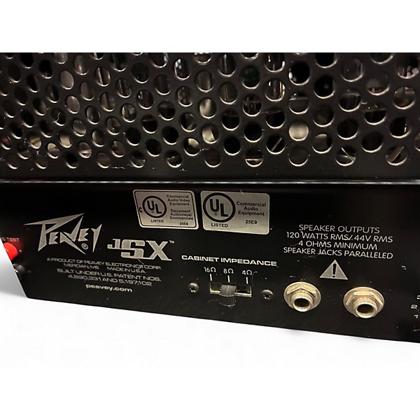 Used Peavey JSX Joe Satriani Signature 2x12 120W Tube Guitar Combo Amp