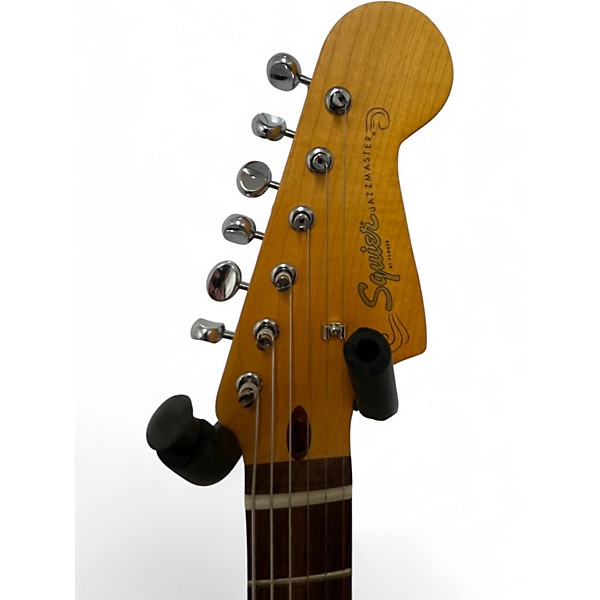 Used Squier J Mascis Jazzmaster Olympic White Solid Body Electric Guitar