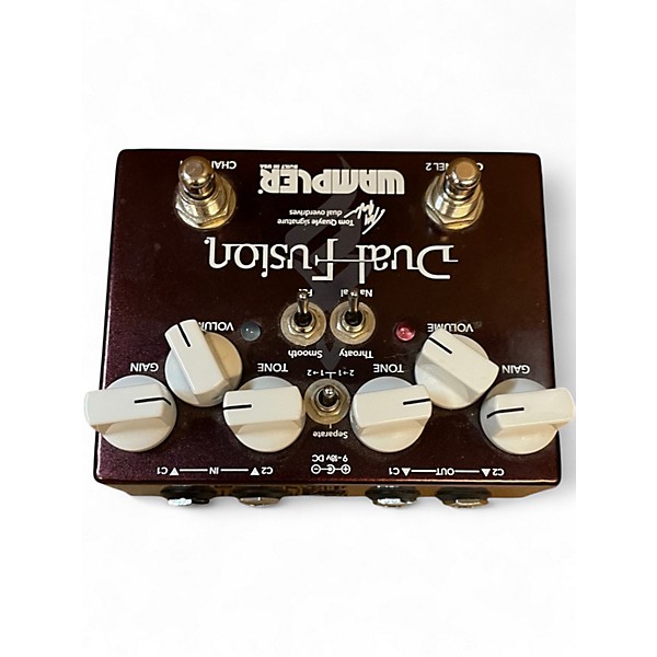 Used Wampler duel fusion Effect Pedal