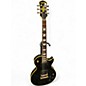 Used 2008 Epiphone Les Paul Custom Classic Ebony Solid Body Electric Guitar