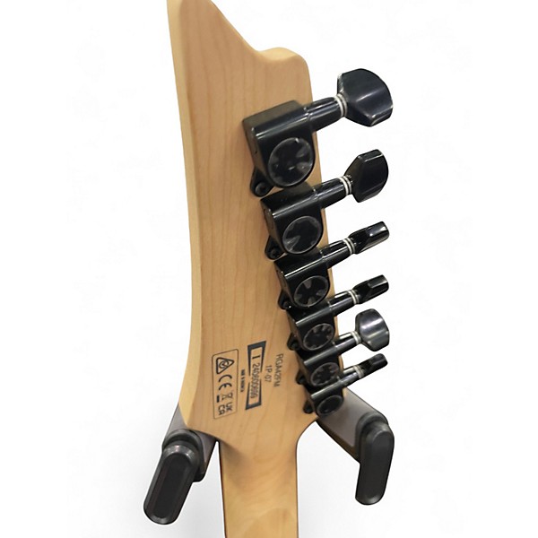 Used Ibanez RGA42FM Orange Solid Body Electric Guitar