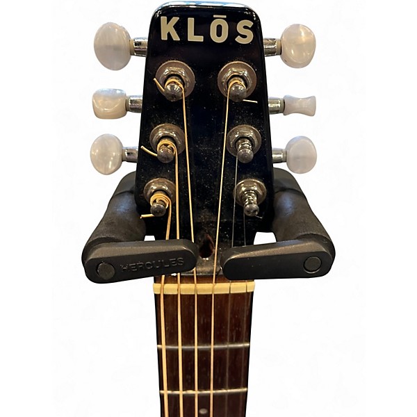 Used Klos cardon fiber hybrid acoustic electric carbon fiber Acoustic Electric Guitar