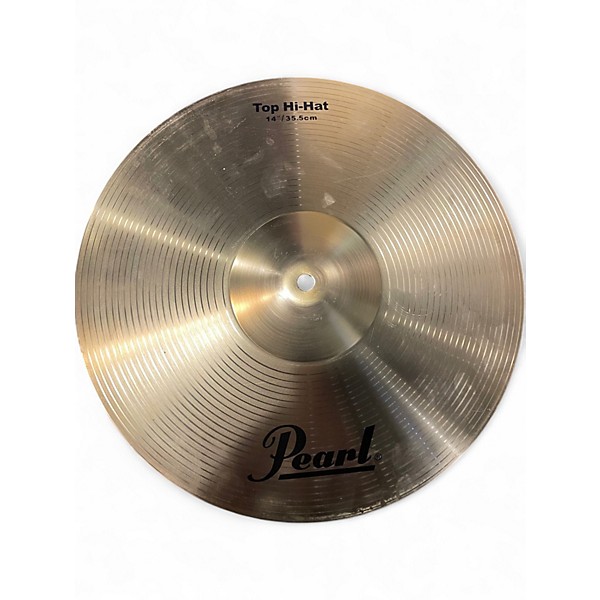 Used Pearl 14in Hi-Hat Pair Cymbal