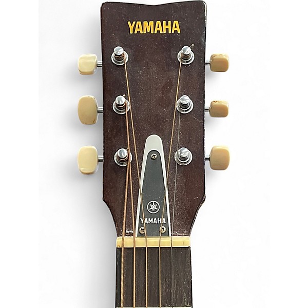 Vintage 1970s Yamaha FG-110 Natural Acoustic Guitar