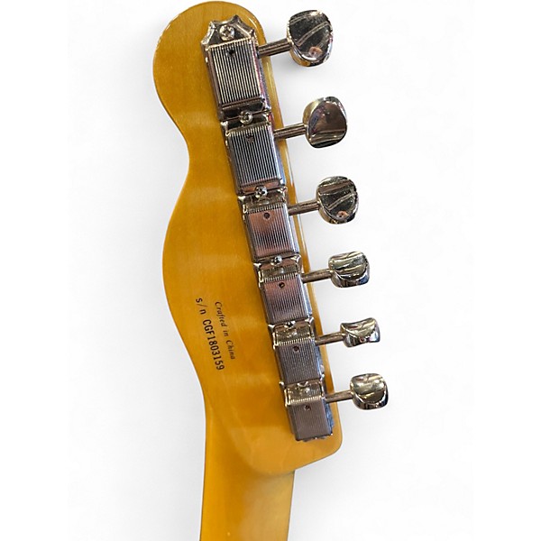 Used Fender Modern Player Telecaster Plus Trans Charcoal Solid Body Electric Guitar