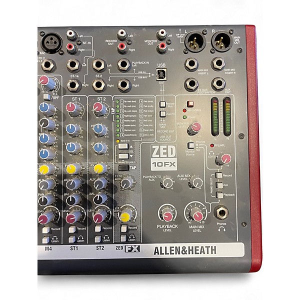 Used Allen & Heath ZED10FX Unpowered Mixer