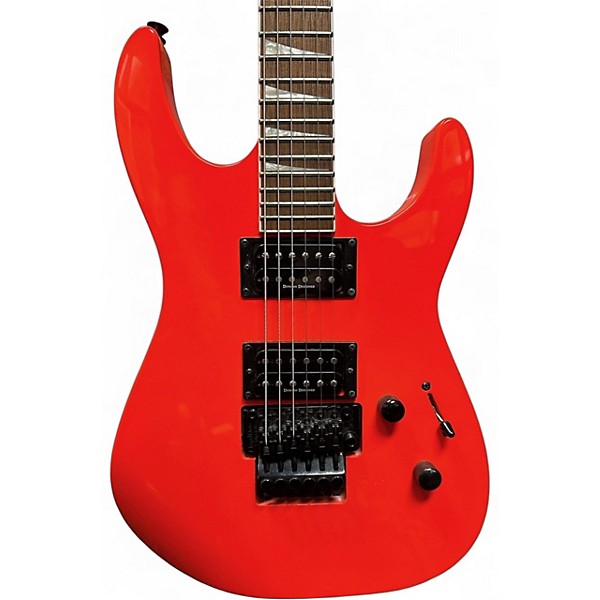 Used Jackson SOLOIST Orange Solid Body Electric Guitar