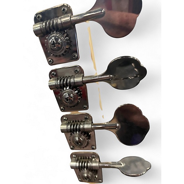 Used Fender Aerodyne Jazz Bass Black Electric Bass Guitar