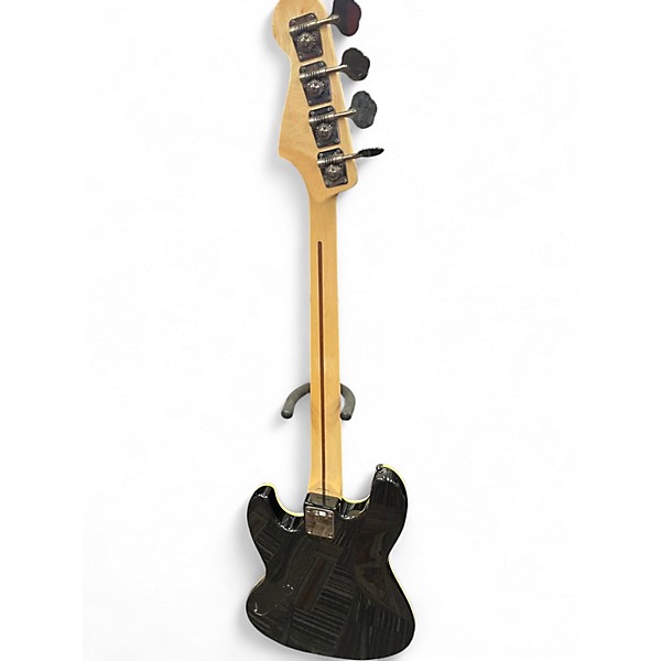 Used Fender Aerodyne Jazz Bass Black Electric Bass Guitar