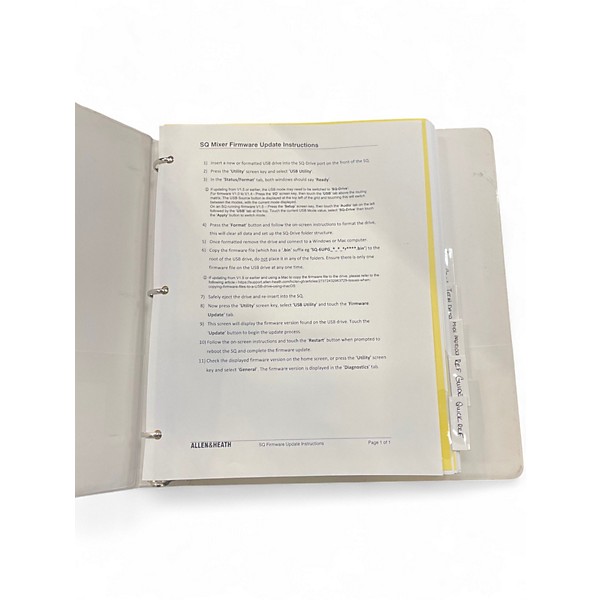 Used Allen & Heath SQ7 Digital Mixer