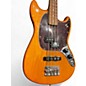 Used Fender  PLAYER MUSTANG BASS Natural Electric Bass Guitar