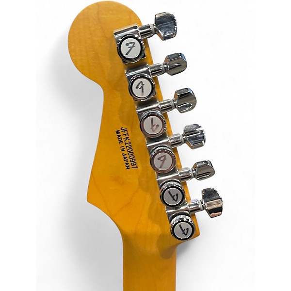 Used Fender Aerodyne Special Stratocaster HSS Silver Solid Body Electric Guitar