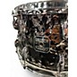 Used Gretsch Drums 8X14 Hammered Steel Silver Drum