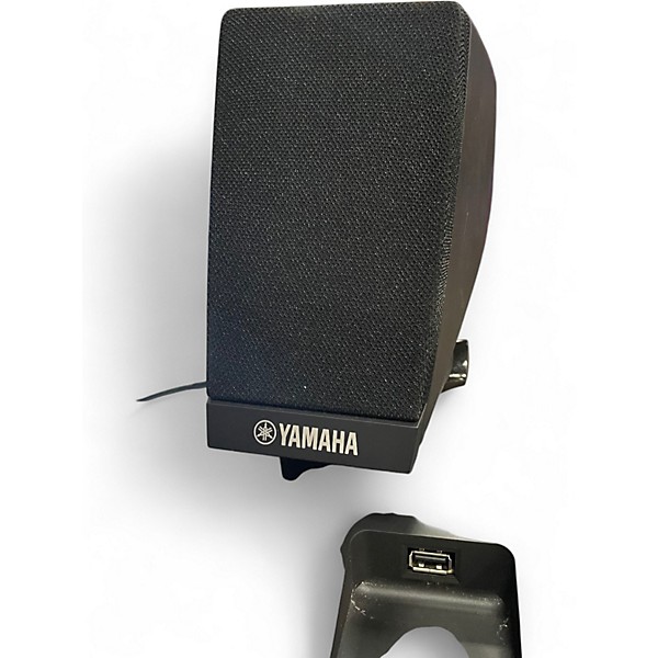 Used Yamaha GNS-MS01 3-Piece Monitor Speaker System for GENOS Powered Monitor