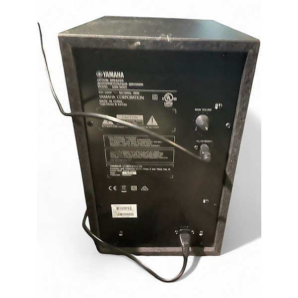 Used Yamaha GNS-MS01 3-Piece Monitor Speaker System for GENOS Powered Monitor