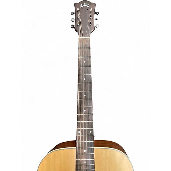 Used Guild D240E Natural Acoustic Electric Guitar