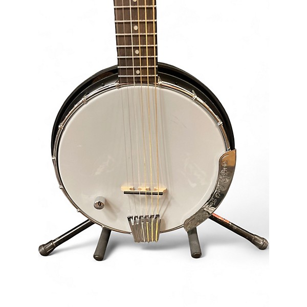 Used Gold Tone AC-6+/L Composite Natural Banjo