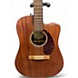 Used Fender CD60SCE Mahogany Acoustic Electric Guitar