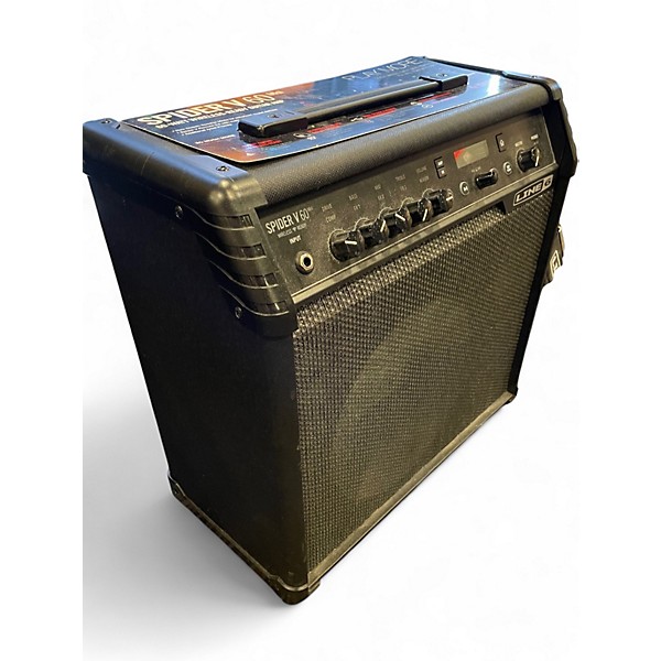 Used Line 6 Spider V 60 1x10 Guitar Combo Amp