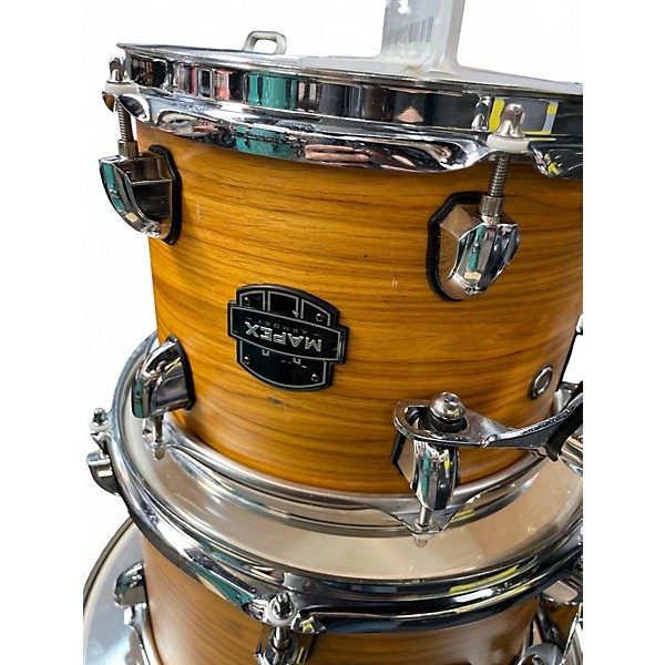 Used Mapex 4 Piece Armory Custom Natural Drum Kit