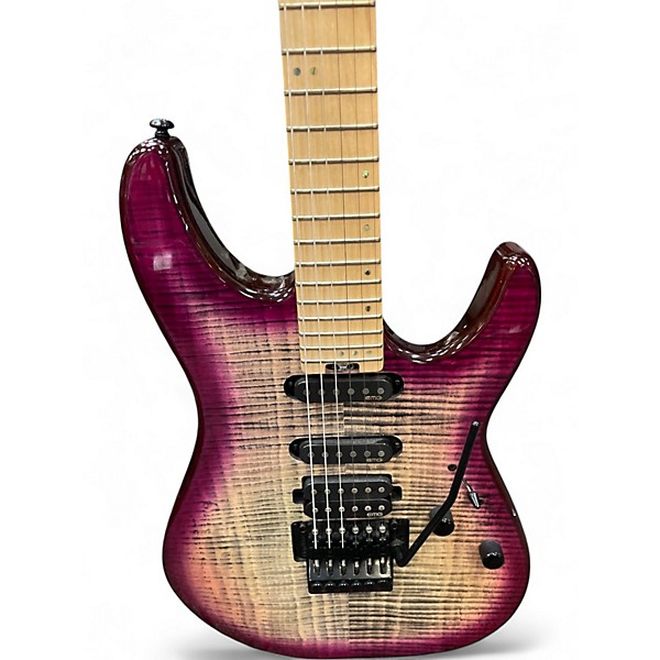 Used Schecter Guitar Research SUN VALLEY SUPER SHREDDER III AURORA BURST Solid Body Electric Guitar