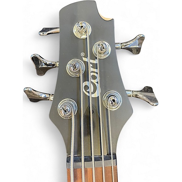 Used Cort Action Bass V Pluss Black Electric Bass Guitar