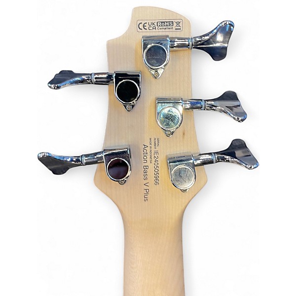 Used Cort Action Bass V Pluss Black Electric Bass Guitar