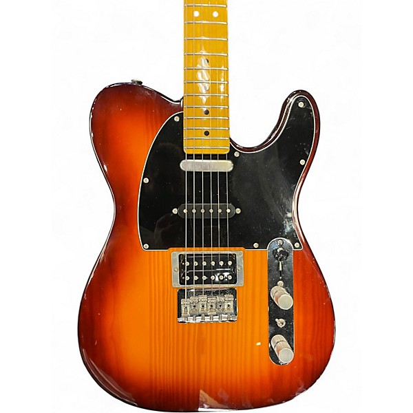 Used Fender Modern Player Telecaster Plus Honey Burst Solid Body Electric Guitar
