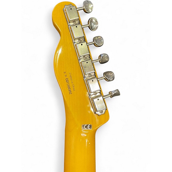 Used Fender Modern Player Telecaster Plus Honey Burst Solid Body Electric Guitar