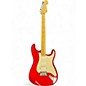 Used Fender Standard Stratocaster HSS Candy Apple Red Solid Body Electric Guitar thumbnail