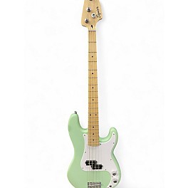 Used Fender Squire precision bass Seafoam Green Electric Bass Guitar
