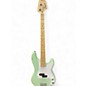 Used Fender Squire precision bass Seafoam Green Electric Bass Guitar thumbnail