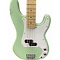Used Fender Squire precision bass Seafoam Green Electric Bass Guitar