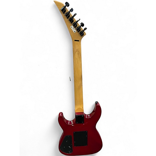 Used Jackson JS34Q Dinky Candy Apple Red Solid Body Electric Guitar