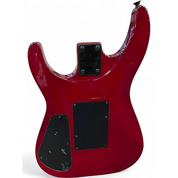 Used Jackson JS34Q Dinky Candy Apple Red Solid Body Electric Guitar