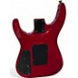 Used Jackson JS34Q Dinky Candy Apple Red Solid Body Electric Guitar