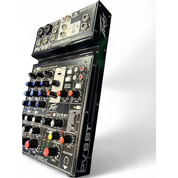 Used Peavey PV6BT Unpowered Mixer