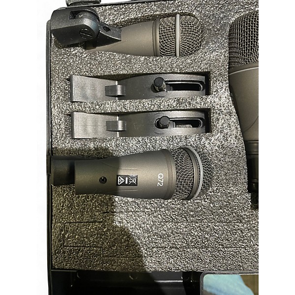 Used Samson DK705 5 piece drum mic kit Percussion Microphone Pack
