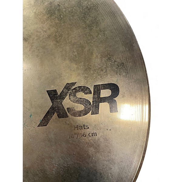 Used SABIAN 14in XSR pair Cymbal
